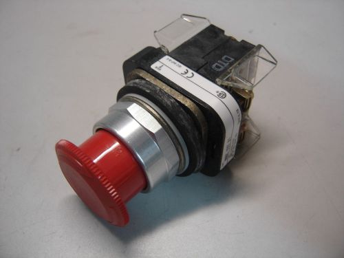 ALLEN BRADLEY 800T-FXT6A1 RED PUSH PULL BUTTON E-STOP TWIST-RELEASE SERIES T NNB