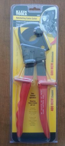 KLEIN TOOLS 63060 Ratchet Cable Cutter, 10&#034;, Shear Cut (New)