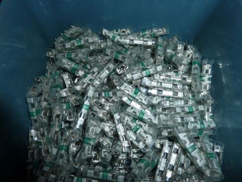 TYCO AMP 60945-4 00 Green Picabond Connectors 1 Lot  Of  1000
