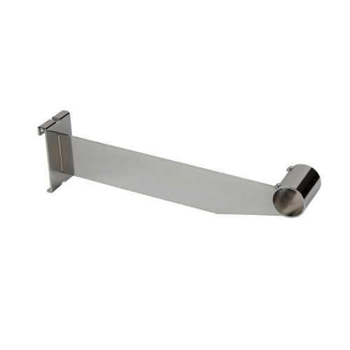 12&#034; gridwall bracket for 1&#034; &amp; 1-1/16&#034; round tubing chrome box of 24 pieces for sale