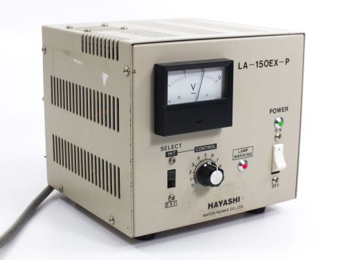 Hayashi 15VDC Power Supply for Microscope Lamp Housing Fiber Optic (LA-150EX-P)