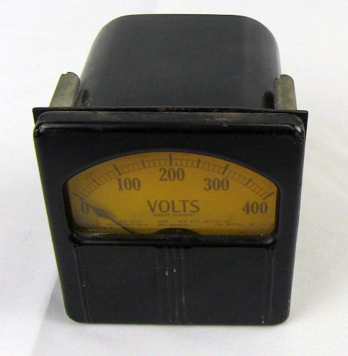 Westinghouse 400V DC Panel Meter - Type KX Style 21519-A Steampunk antique