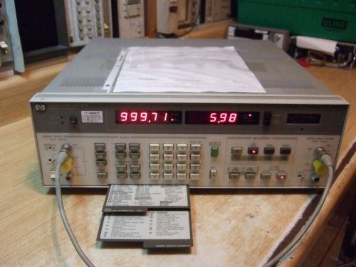 HP 8903B Audio Analzyer - Recently Calibrated! Works Great!