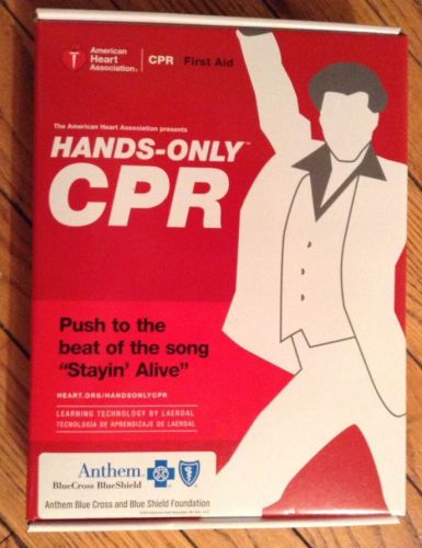Hands-Only CPR Kit New  Stayin&#039; Alive John Travolta Saturday Night Fever