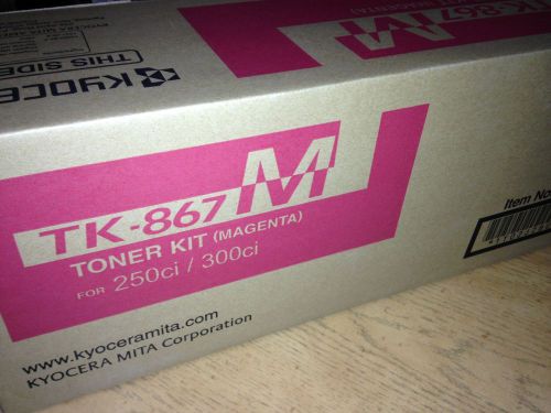 Kyocera Toners /Kit TK-867C for 250ci/300ci(magenta) /NEW