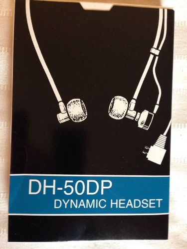 DH-50DP DYNAMIC HEADSET U-Bow Dictation Head Set *NEW*
