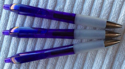3 bic intensity clic gel pen black ink  not sold in stores purple barrel for sale