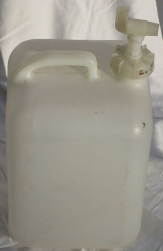 Hedwin 5 gallon hdpe plastic carboy container w/ spigot (inv 8319) for sale