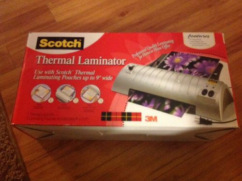 scotch thermal laminator tl901