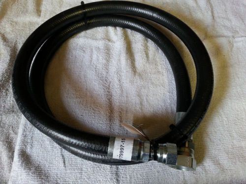 76 INCH 3/4 2275 PSI HOSE MADE BY PARKER WITH #16 &amp; #10 STRAIGHT FITTINGS