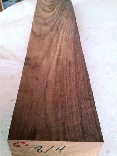 Thick 8/4 Black Walnut Board 24 x 4.75 x 2in. Wood Lumber (sku:#L-53)