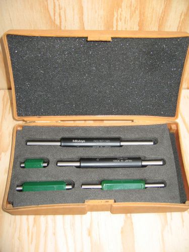 MITUTOYO 1 - 5 Inch Micrometer Standard Set (Lot - 2)