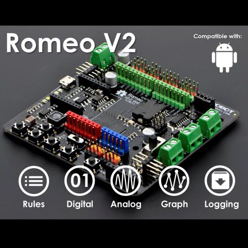 Bid!romeo v2-all in one controller with android io app (motor driver &amp; xbee) for sale
