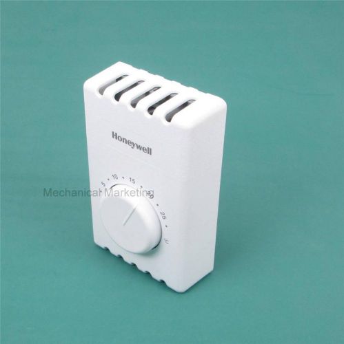 Honeywell T410A1021 Electric Heat Thermostat, White, 5 to 25 Deg Celcius