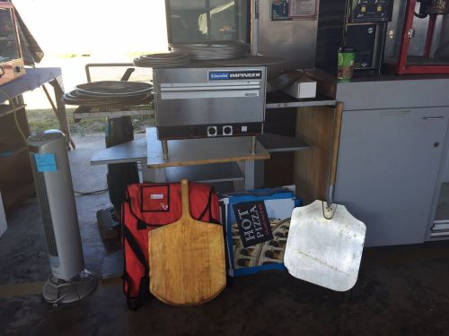 Lincoln Commercial Pizza conveyor oven and accessories