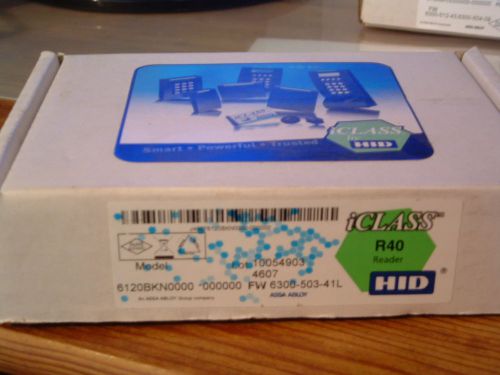 NEW HID CARD READER 6120BKN0000