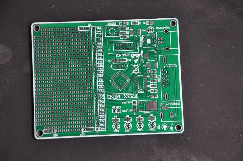 C8051 Development Board PCB with prototyping for C8051F320 PCB