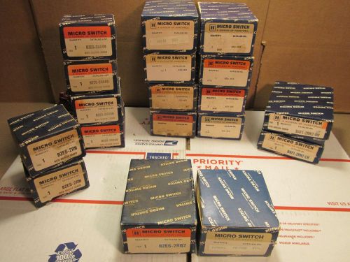 *NIB* MICRO SWITCH LOT - 7 POUNDS OF MIXED ELECTRICAL SURPLUS