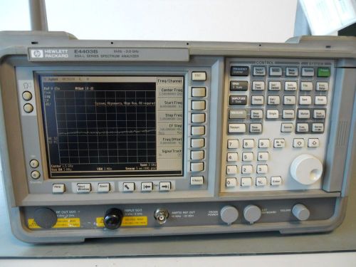 Agilent E4403B Spectrum Analyzer 9 kHz 3 GHz, Option A4H (GPIB &amp; Parallel port)