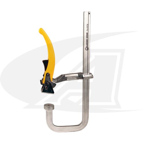 Ratchet action stetp-over utility clamp - medium duty for sale