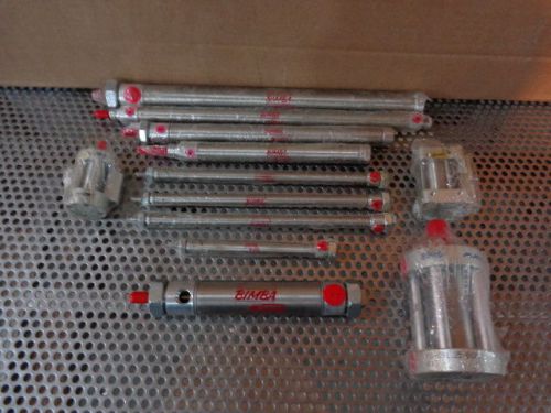 (12) NEW Bimba Stainless Cylinders--- Lot of 12