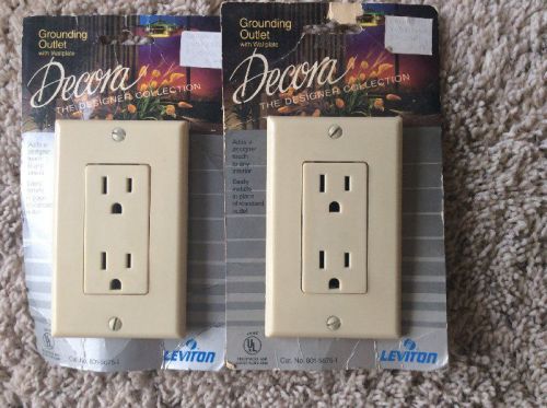 Levitron Decora  Grounding Outlet with Wallplate