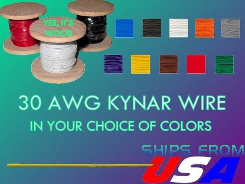 50 FT. 30 AWG KYNAR WIRE WRAP WRAPPING WIRE XBOX PS4 MOD JTAG U-PICK COLORS!