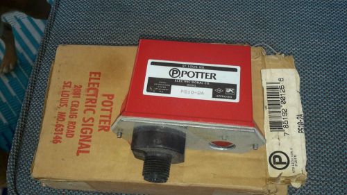 POTTER PS10-2A WATER ELECTRIC PRESSURE SWITCH NEW $29