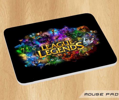 League of Legends Logo On Gaming Mouse Pad Mat Anti Slip Design