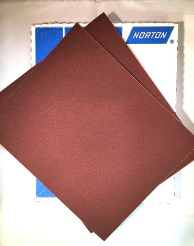 Norton #01834-0 9X11 K225 P180J Grit Lightning Metalite Emery Cloth Box of 50