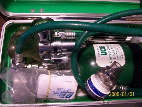 Emergency oxygen delivery kit united oxygen equipment houston tex, used for sale