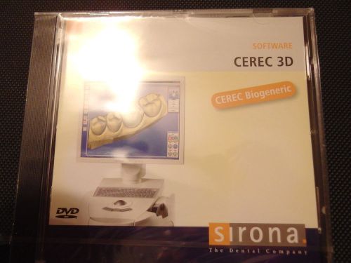 Cerec  Version 3.80   New Still Sealed