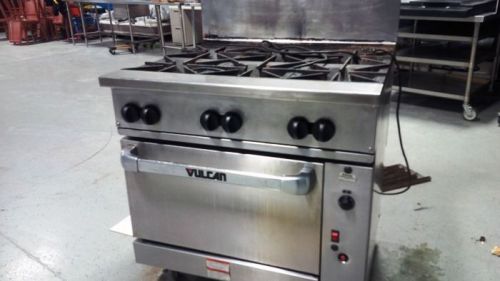 Vulcan V36 6 Burner Gas Range
