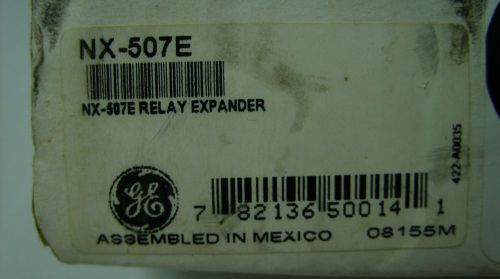 GENERAL ELECTRIC GE -  ALARM SYSTEM RELAY EXPANDER MODULE BOARD NX-507E *NEW*