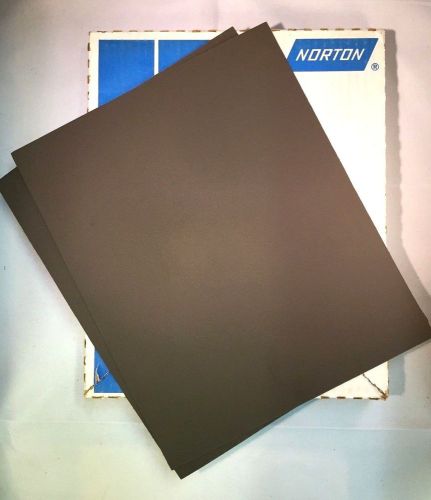 Norton #66261101260 9X11 2/0 Grit  Emery paper Box of 100