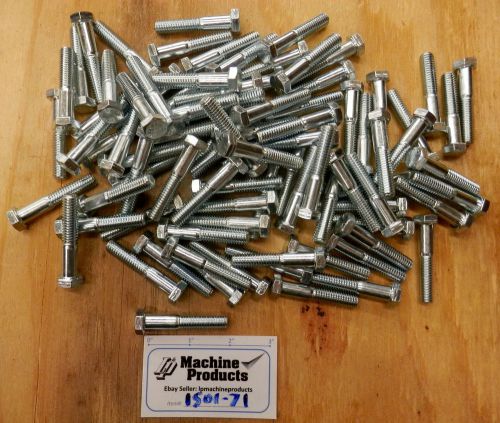 Hex head 3/8-16 x 2 - lot of 91 bolts for sale