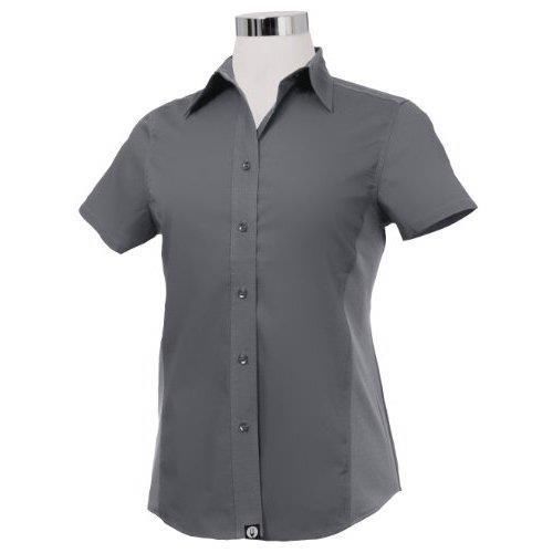 Chef Works - CSWV-GRY-XL - Women&#039;s Cool Vent Gray Shirt (XL)