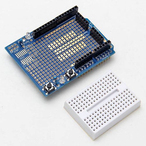 Arduino Prototyping Prototype Shield ProtoShield With Mini Breadboard 3280 HY