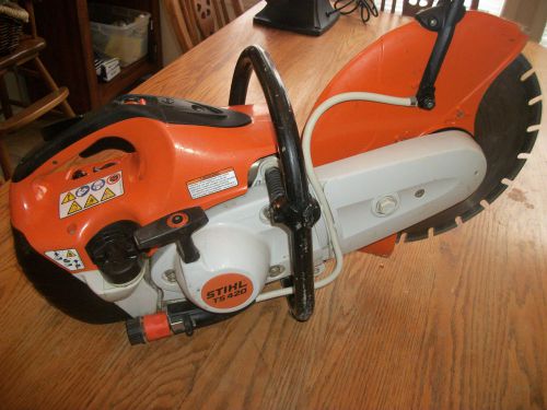 Stihl ts 420 concrete cut off saw very light use !!!! look !! for sale
