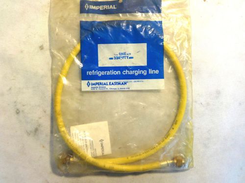 NEW IMPERIAL EASTMAN 336-FTY REFRIGERATION CHARGING HOSE/LINE YELLOW
