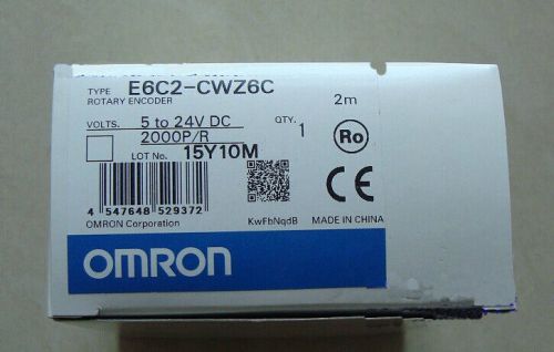 1PCS NEW Omron E6C2-CWZ6C Rotary Encoder 2000P/R
