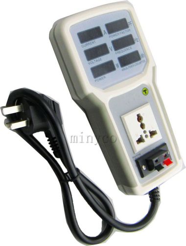 Led energy saving lamp tester power meter power factor electricity detectors for sale