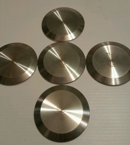 Tri clamp 2-1/2&#034; 304 stainless solid end cap tri clover tc new for sale