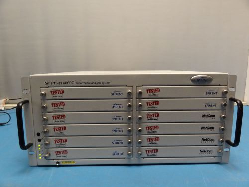 Spirent Smartbits SMB-6000C 12 Slot Perf Analysis System w/ CTL-6001A Module  #2