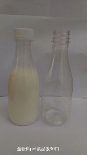 500 New Empty Clear Plastic Juice Drinks Bottles 300 ml item no 68