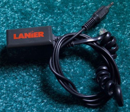 Lanier LX-1006 Telephone Record Coupler 3.5mm mono to RJ9