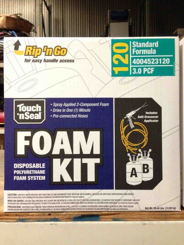 Spray foam insulation diy kit 3.0lb - 120 bd ft for sale