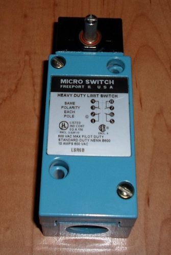 HONEYWELL / MICRO SWITCH LSR6B LIMIT SWITCH (NEW IN BOX)