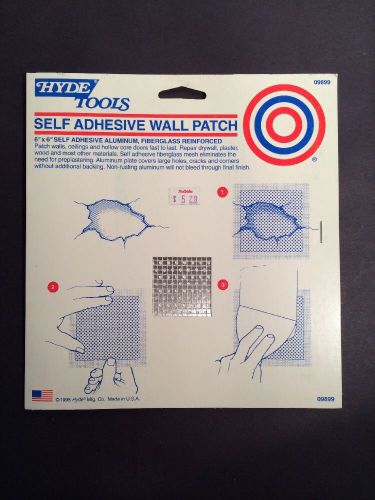 Self Adhesive Wall Patch 6&#034;x6&#034; Hyde Tools