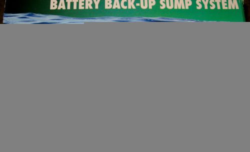 Wayne Battery Back-Up Standby Sump Pump System 2880 GPH *Missing Float Switch*